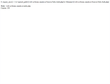 Tablet Screenshot of forum.canada.ru